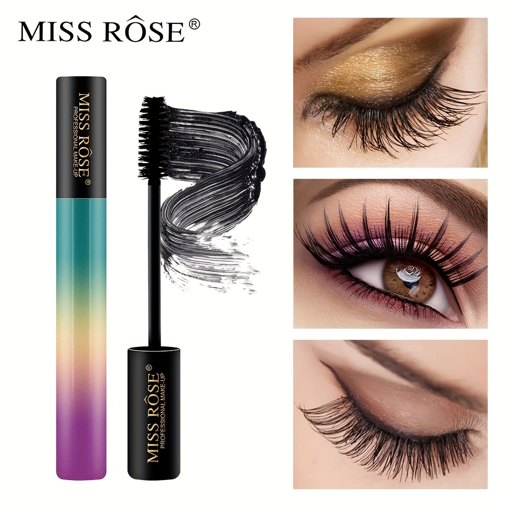 Waterproof Long Curling Mascara Natural Eyelashes Extension Makeup Smudge Proof
