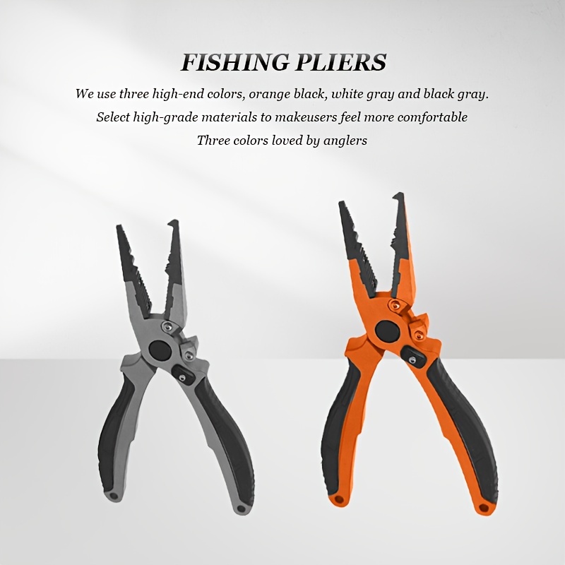 Aluminum Alloy Multifunctional Fishing Pliers Scissors - Temu