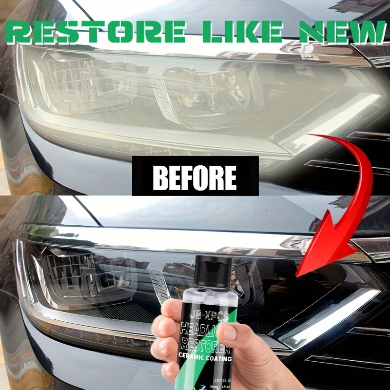 Car Headlight Cleaner Polymerization Headlight Renovation Kit Car