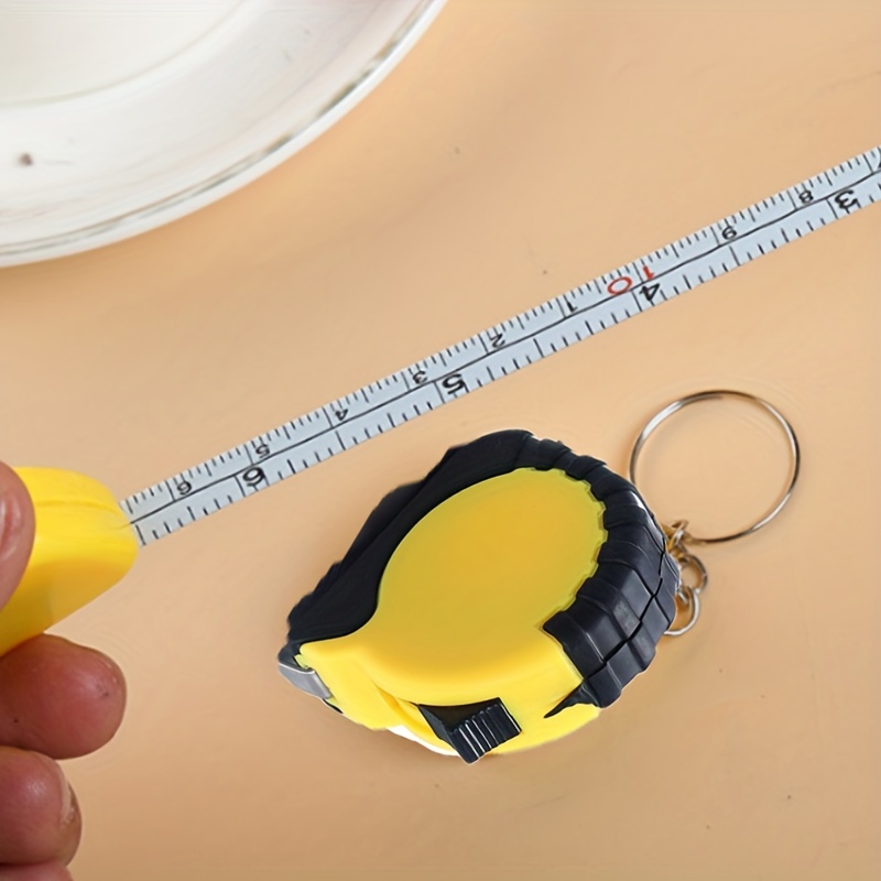 Mini Keychain Tape Measure 2m Steel Tape Measure Delicate Small Steel Ruler  Multipurpose Steel Tape Measure Gift Ruler