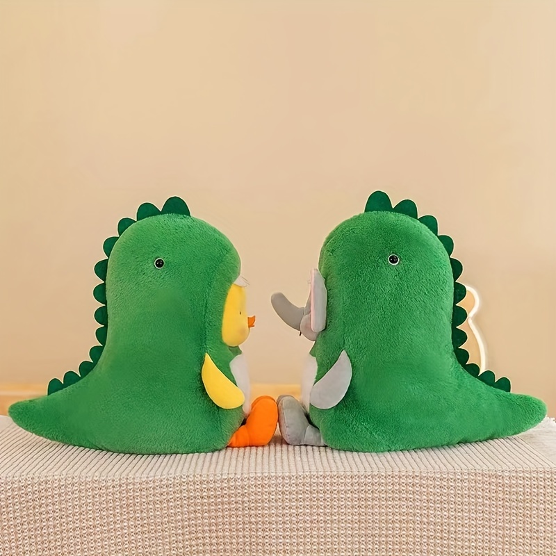 cute animal transforming dinosaur doll doll tyrannosaurus rex plush toy smooth doll sleeping pillow 2