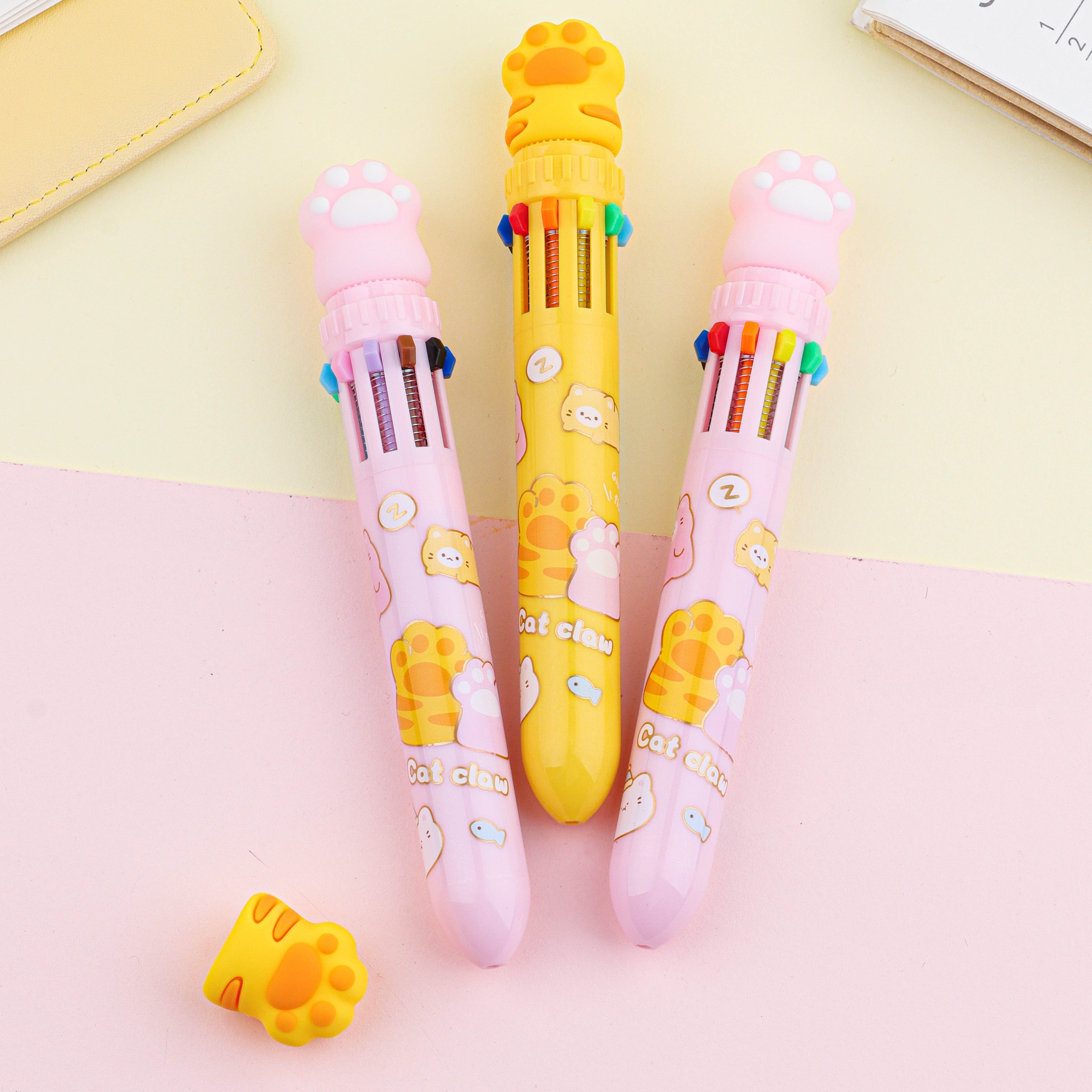 Cute Rabbit Girls Retractable Ballpoint Pen For Girls Women - Temu