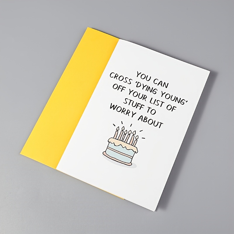 Birthday Cards For Him Or Her Funny Birthday Cards For - Temu