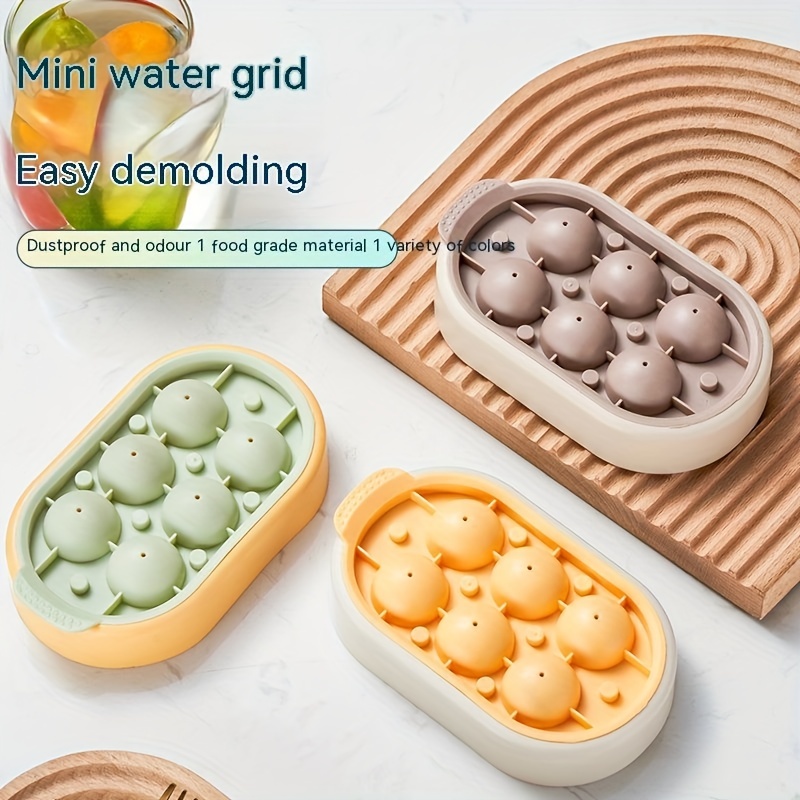 Silicone Ice Ball Tray With Lid - Edible Grade, Health And Hygiene