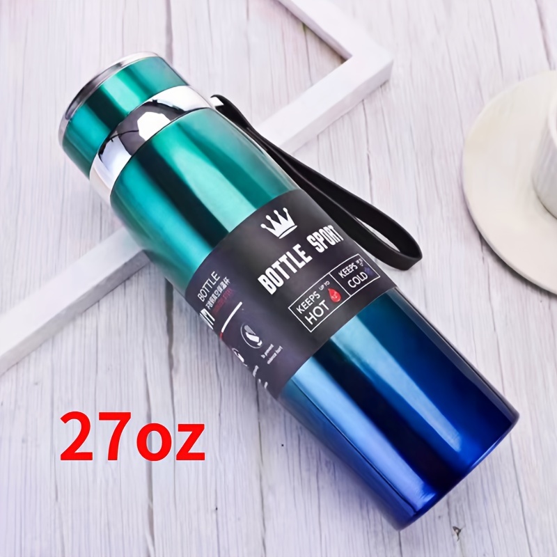 Stainless Steel Vacuum Flask Coffee Cup Large Thermal Water - Temu