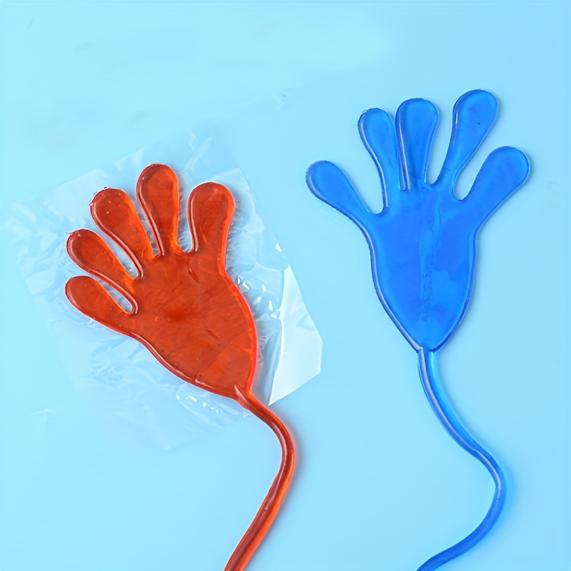 10pcs Stretchy Sticky Hands Toys Party Favor Sticky Fingers