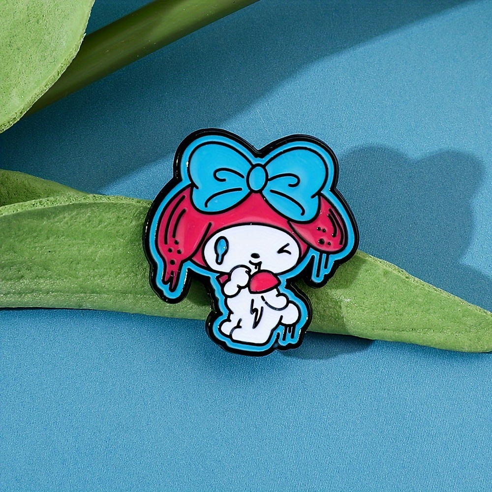 Enamel Pin For Girls Cute Cartoon Hello Kitty - Temu