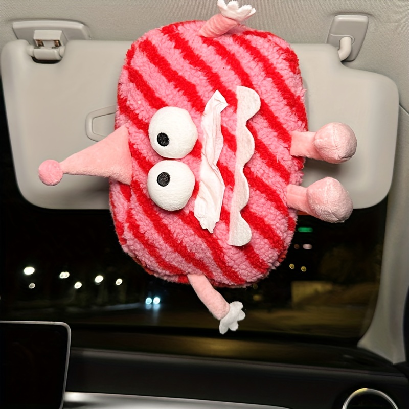 Kreative Niedliche Auto-Taschentuchbox, Die Kleine Monster-Plüsch