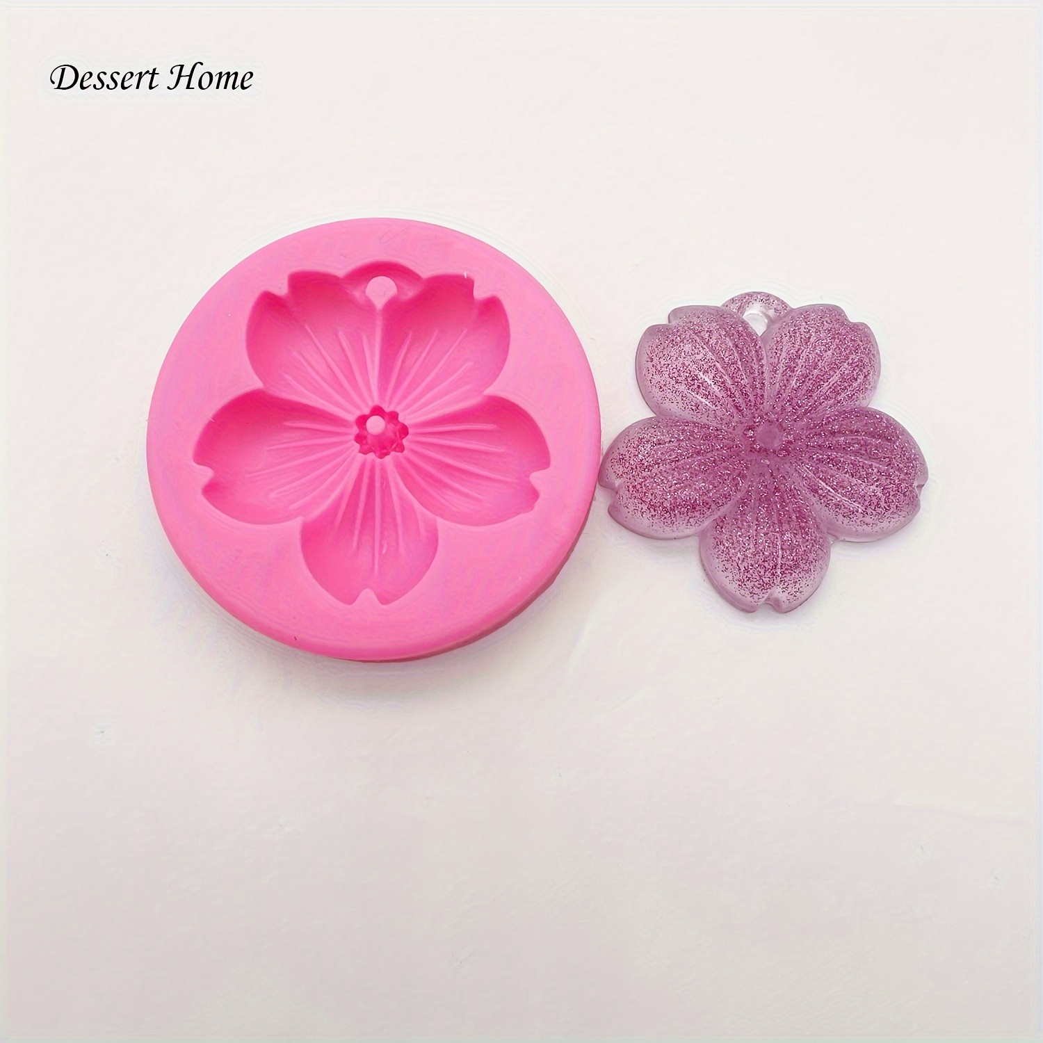 Flower Chocolate Mold 3d Silicone Mold Cherry - Temu