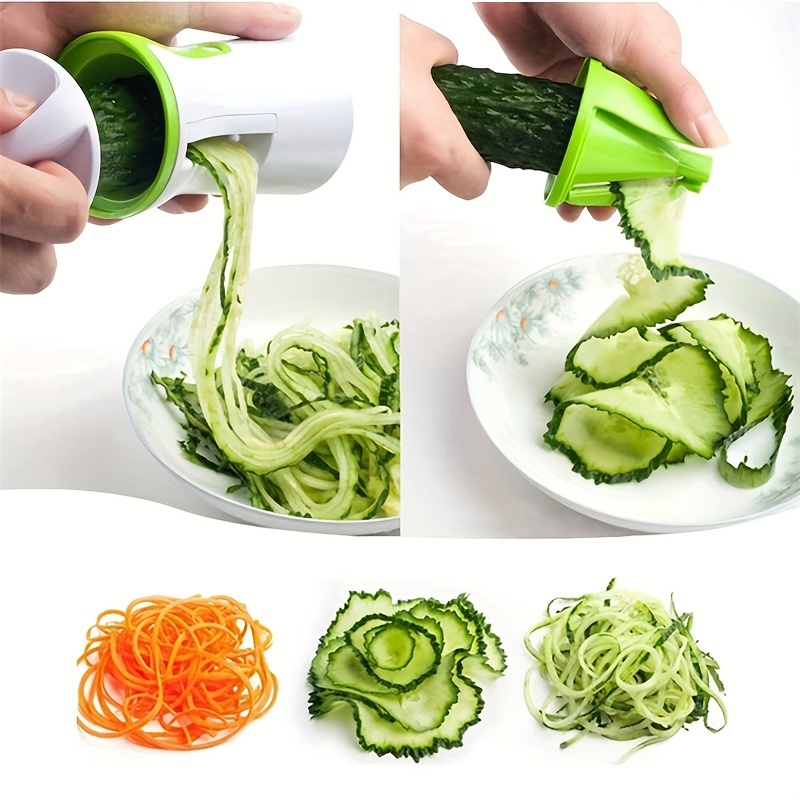 1PC Blades Vegetable Spiralizer Slicer Twister Handheld Spiral