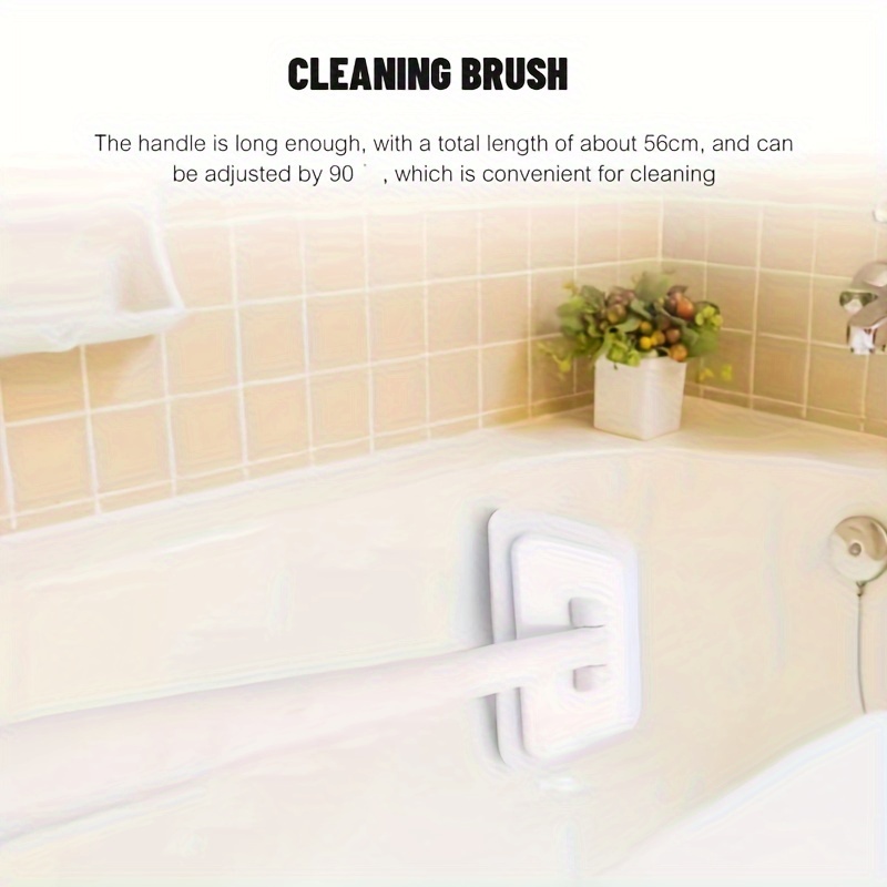 Bathroom Scrubber Wall Cleaning Brush Floor Bathtub Ceramic Tile Sponge  Brush