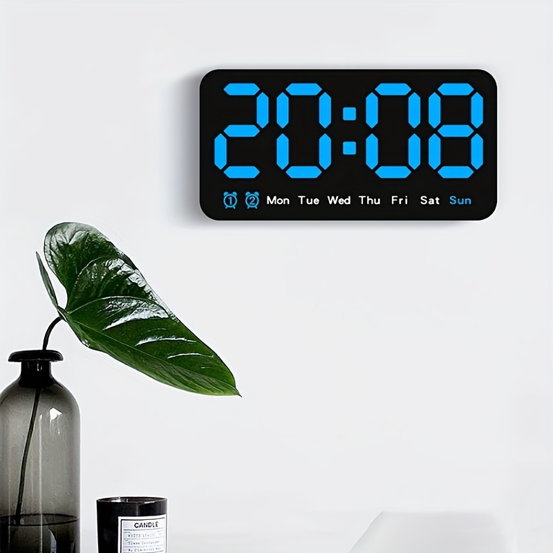 Tischuhren Mini LCD Kleine Digitaluhr Für Schlafzimmer Wohnzimmer Tragbare  Elektronische Uhr Desktop Home Zubehör
