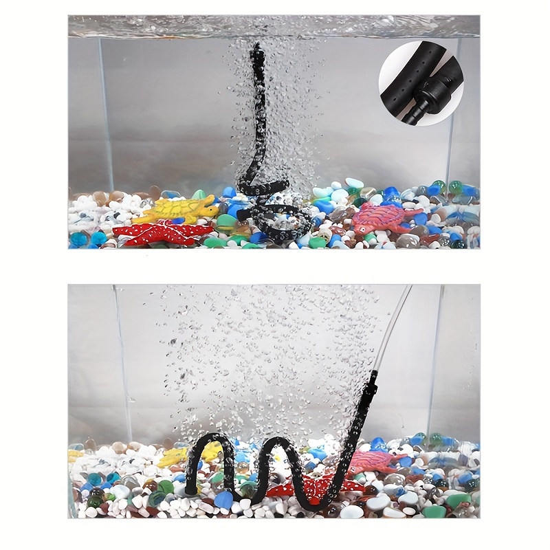Aquarium Fish Tank Pump Hydroponic Oxygen Diffuser Flexible - Temu