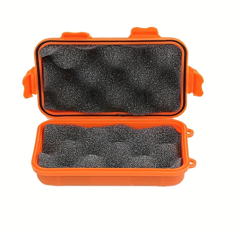 Outdoor Shockproof Waterproof Box Survival Airtight Case Holder For Storage  Matches Small Tools Edc Travel Sealed Containers Q0Z8 
