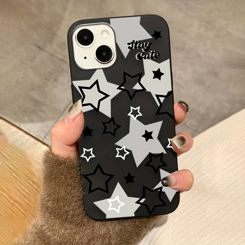 

Brighten Up Your With A Magic Stars Printed Phone Case - Fits 14/13/12/11/xr/x/xs 7/8/plus/pro/max Mini