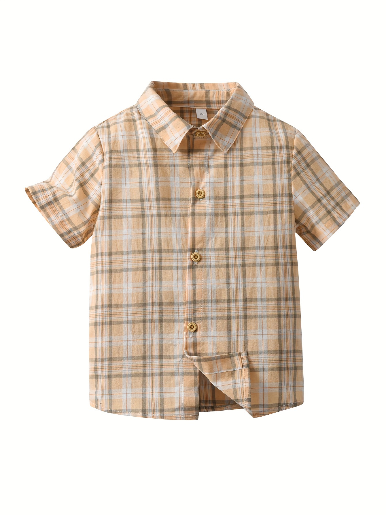 Boys Casual Cute Boat Print Lapel Shirt Summer Spring - Temu