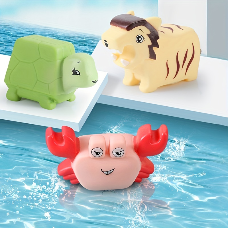 Animal Baby Bath Toys Set For Infants Toddlers Bathtub Beach - Temu