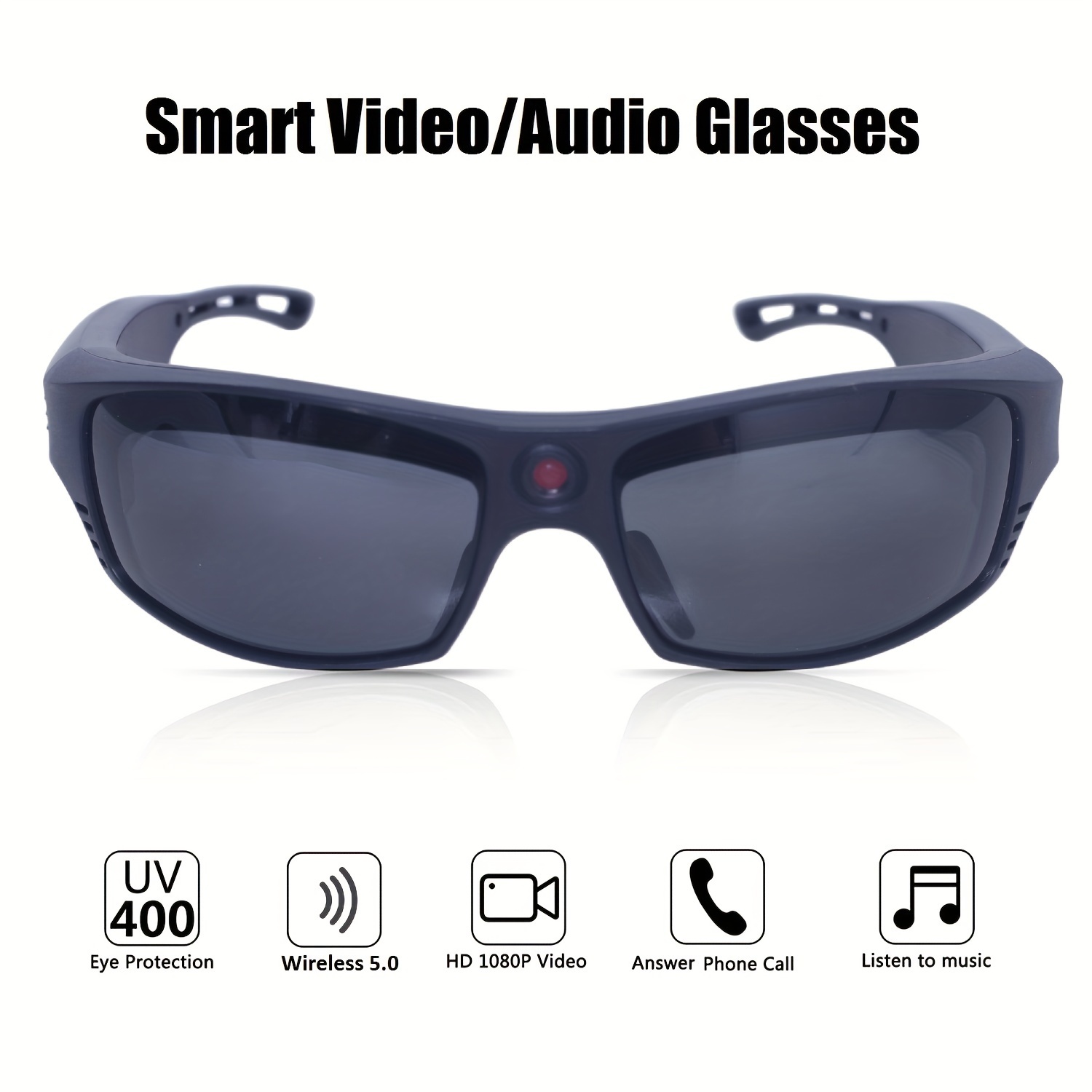Smart Spy Sunglasses HD 1080P