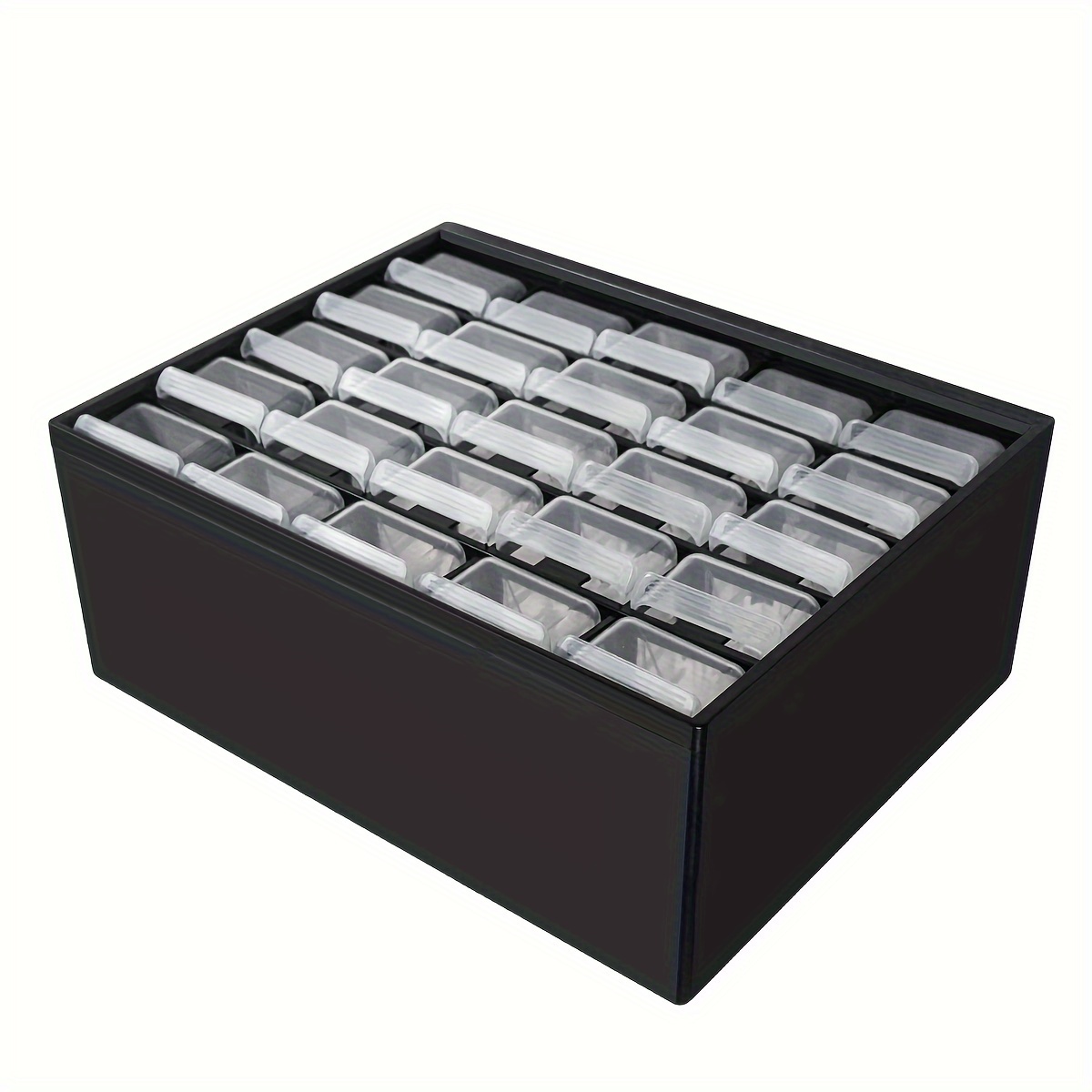 15/21 Grids Portable Parts Box Metal Screw Storage Box Hardware