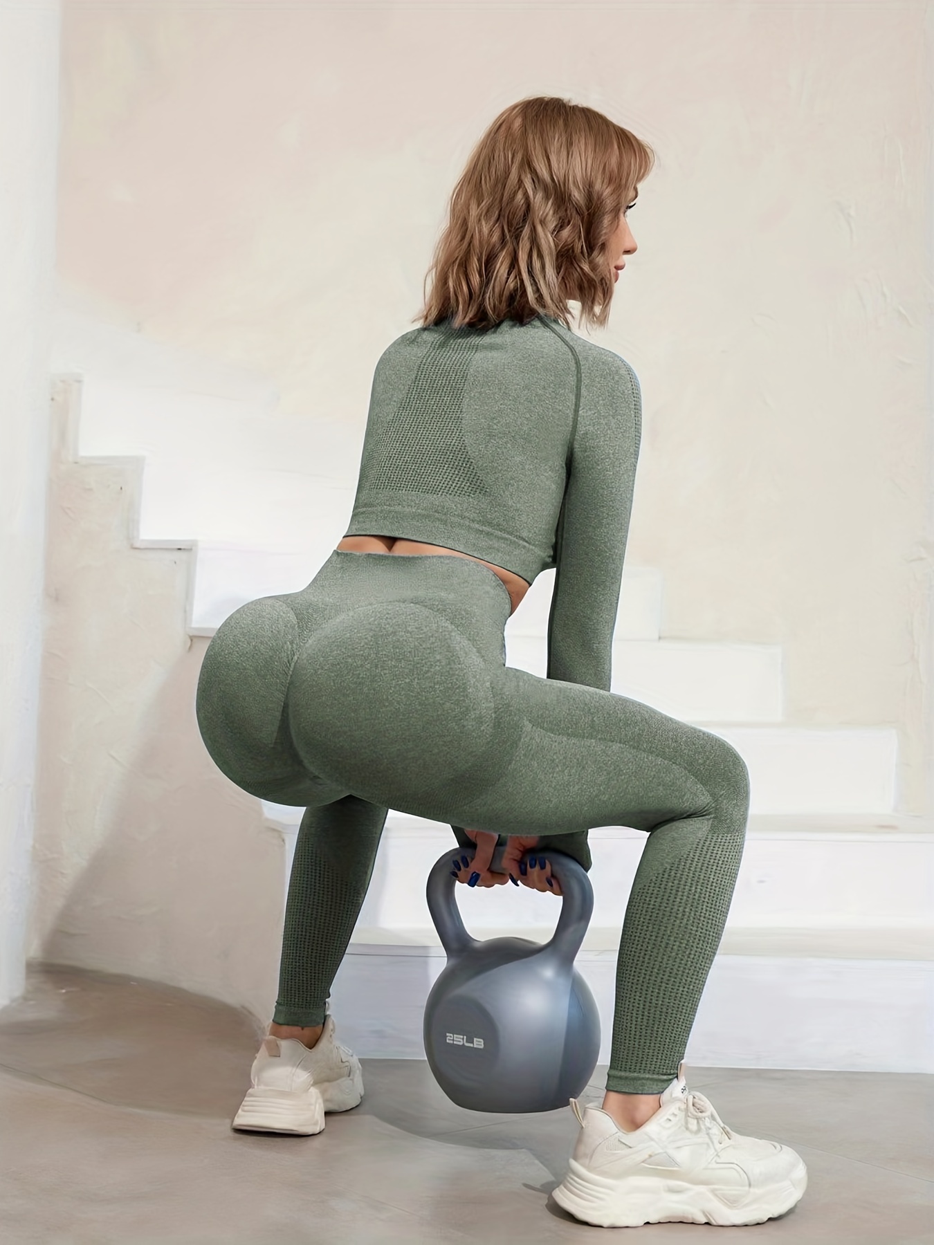 Conjunto Yoga 2 Piezas Mujer Traje Deportivo Fitness Aire - Temu