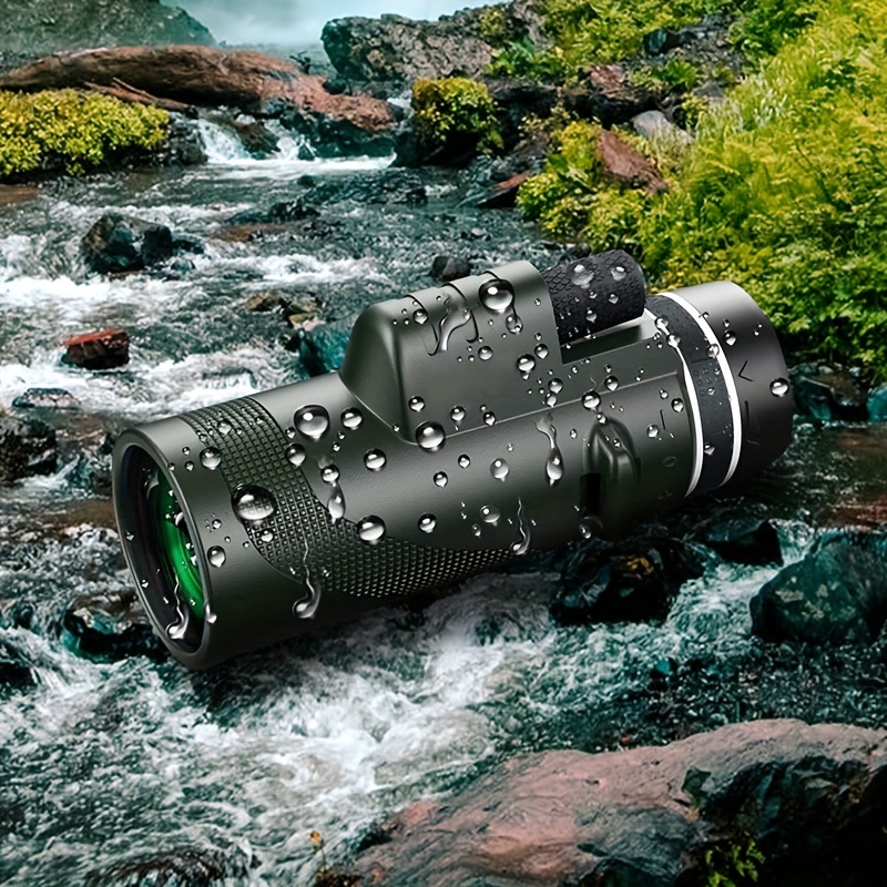 Telescópio monocular de alta definição: zoom em telescópios monoculares de longo alcance e capture vistas deslumbrantes com tripé e clipe de telefone - perfeito para equipamentos de caminhada em aventuras ao ar livre detalhes 5