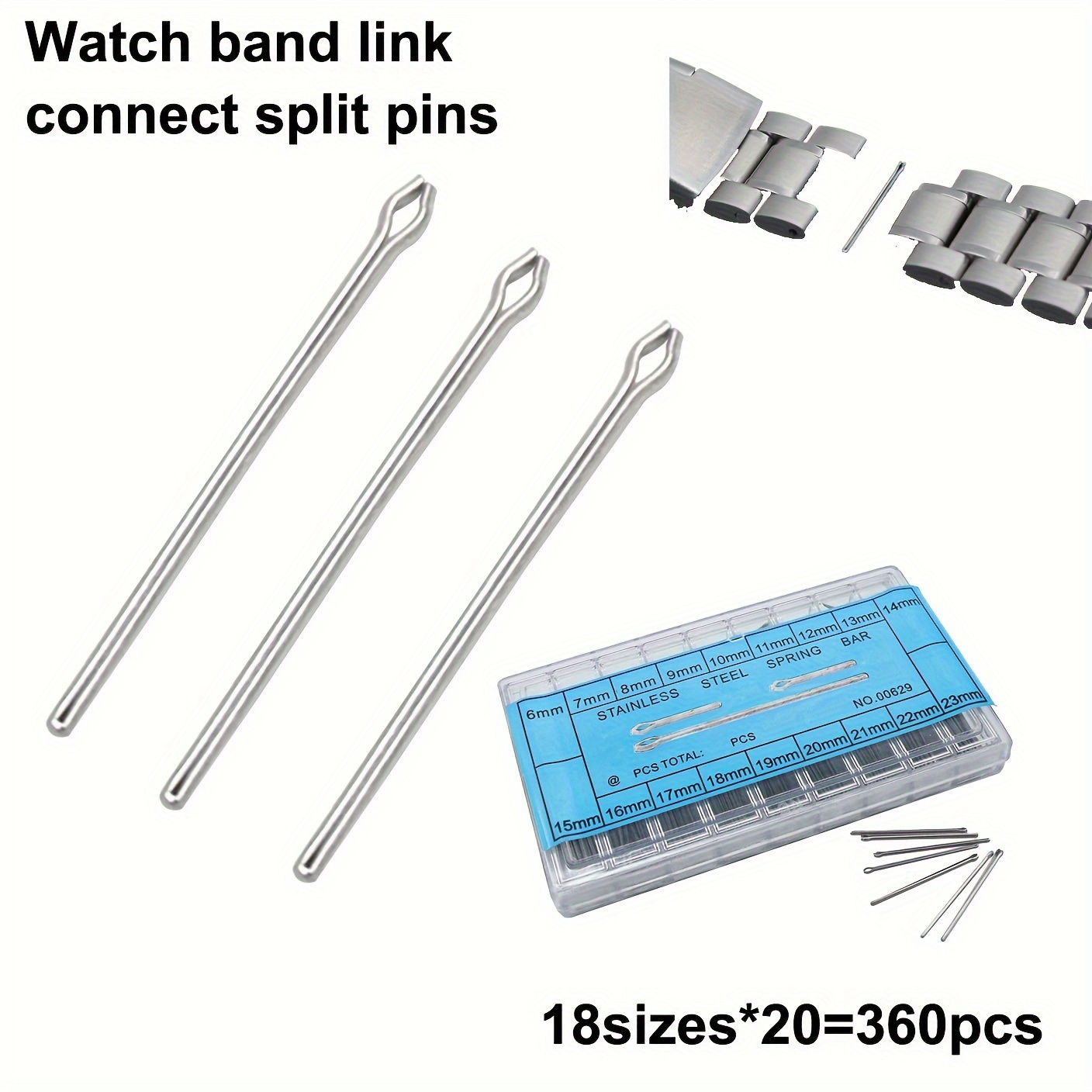 Pin for watch online strap