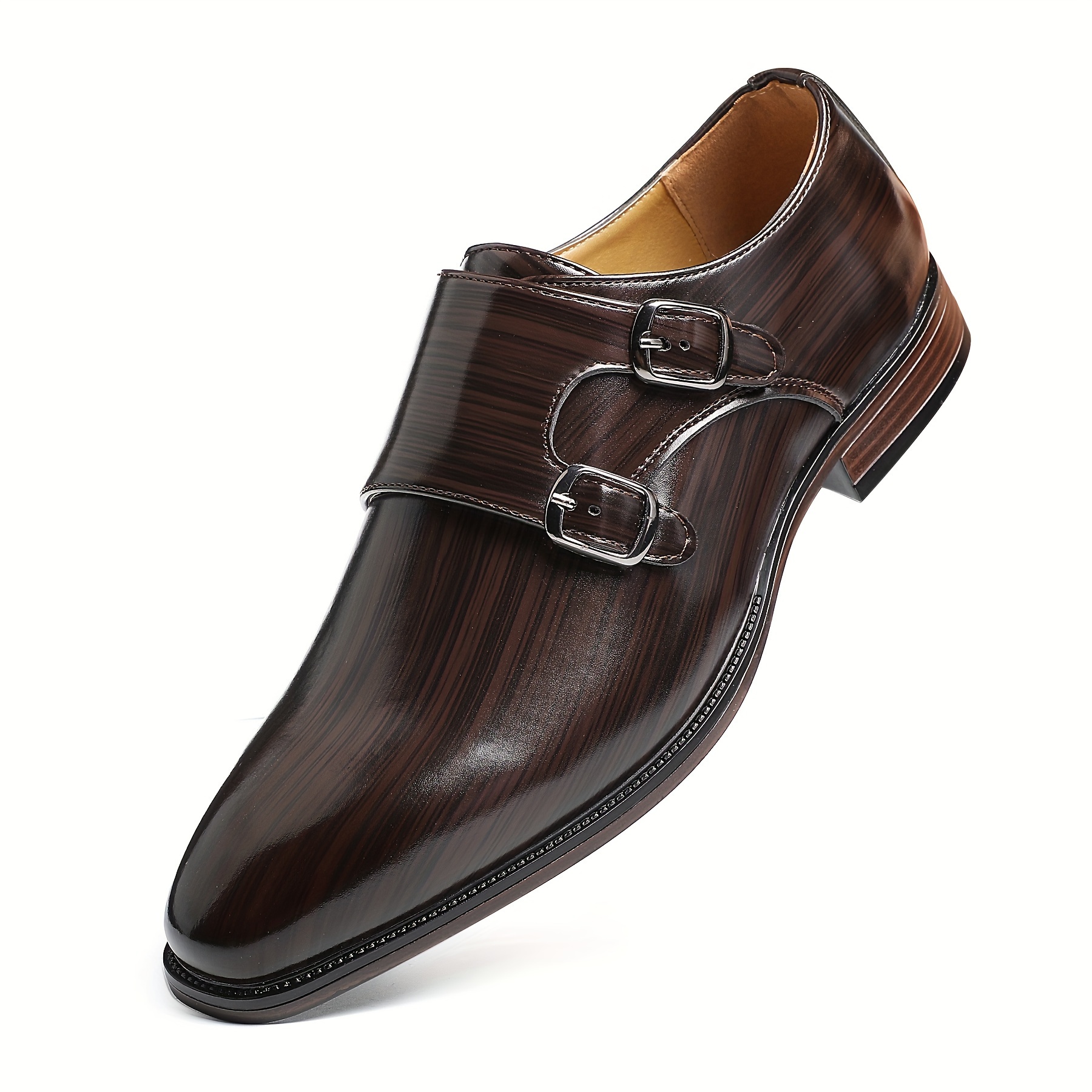 Double monk strap hot sale shoes casual