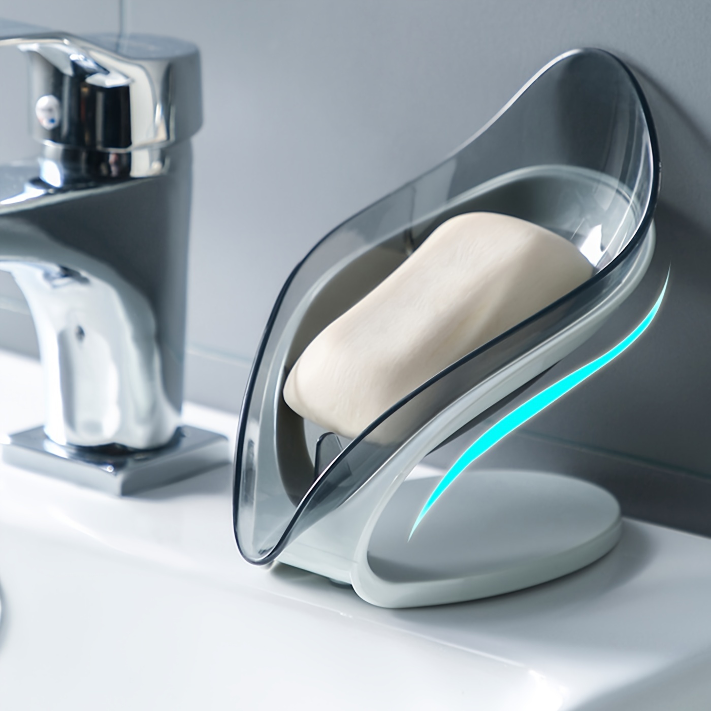 Soap Holder Self Draining Soap Holder No Perforation Easy - Temu