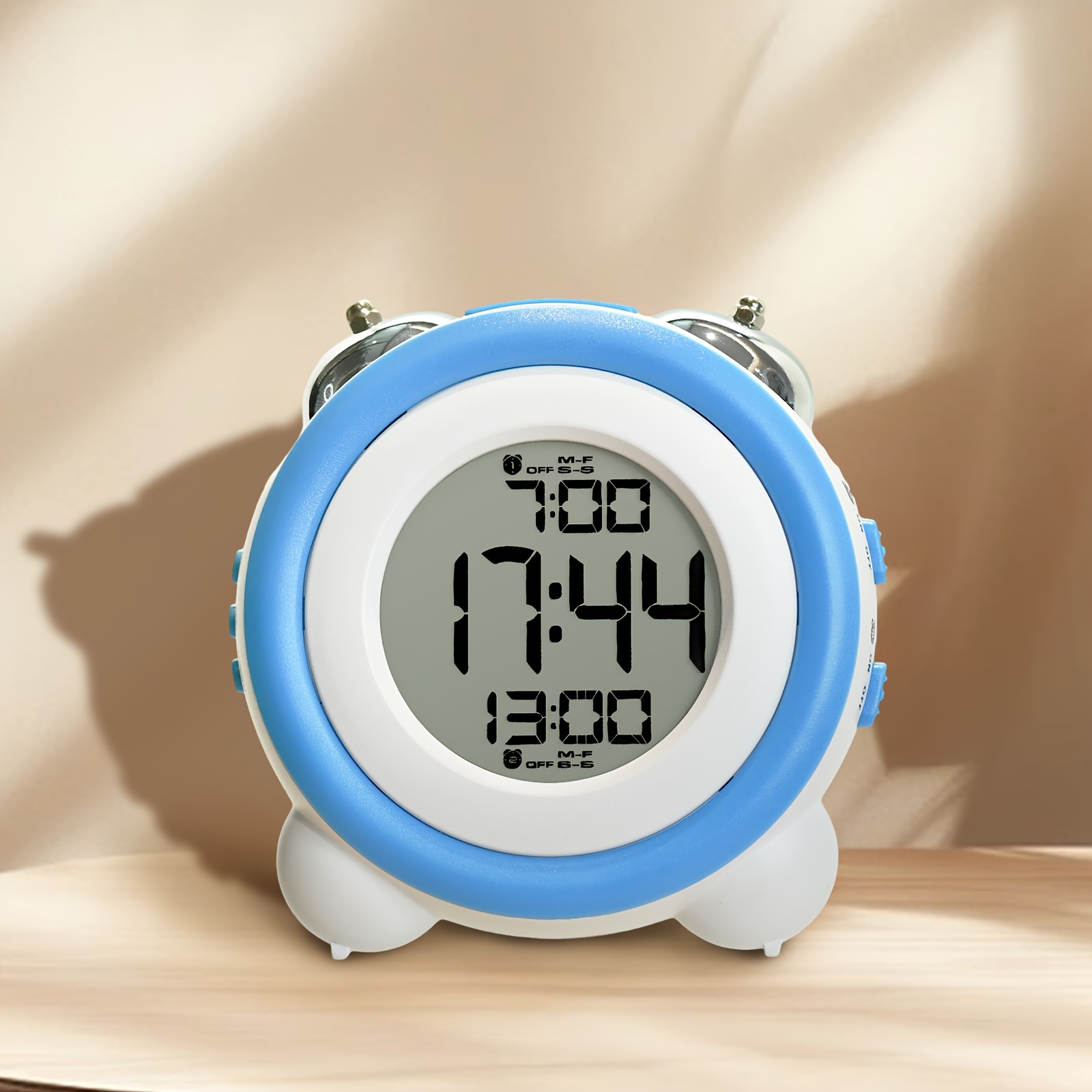 Lindo conejo despertador infantil creativo LED reloj despertador de dibujos  animados reloj electrónico estudiante reloj despertador pequeño reloj de