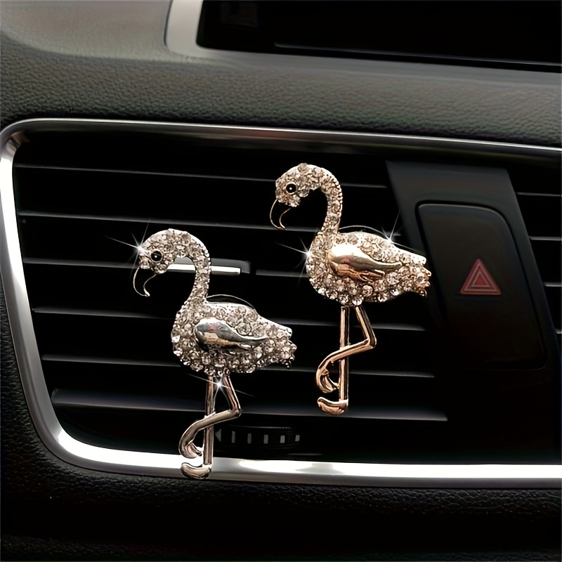 Flamingo Car Air Outlet Aromatherapy Clip