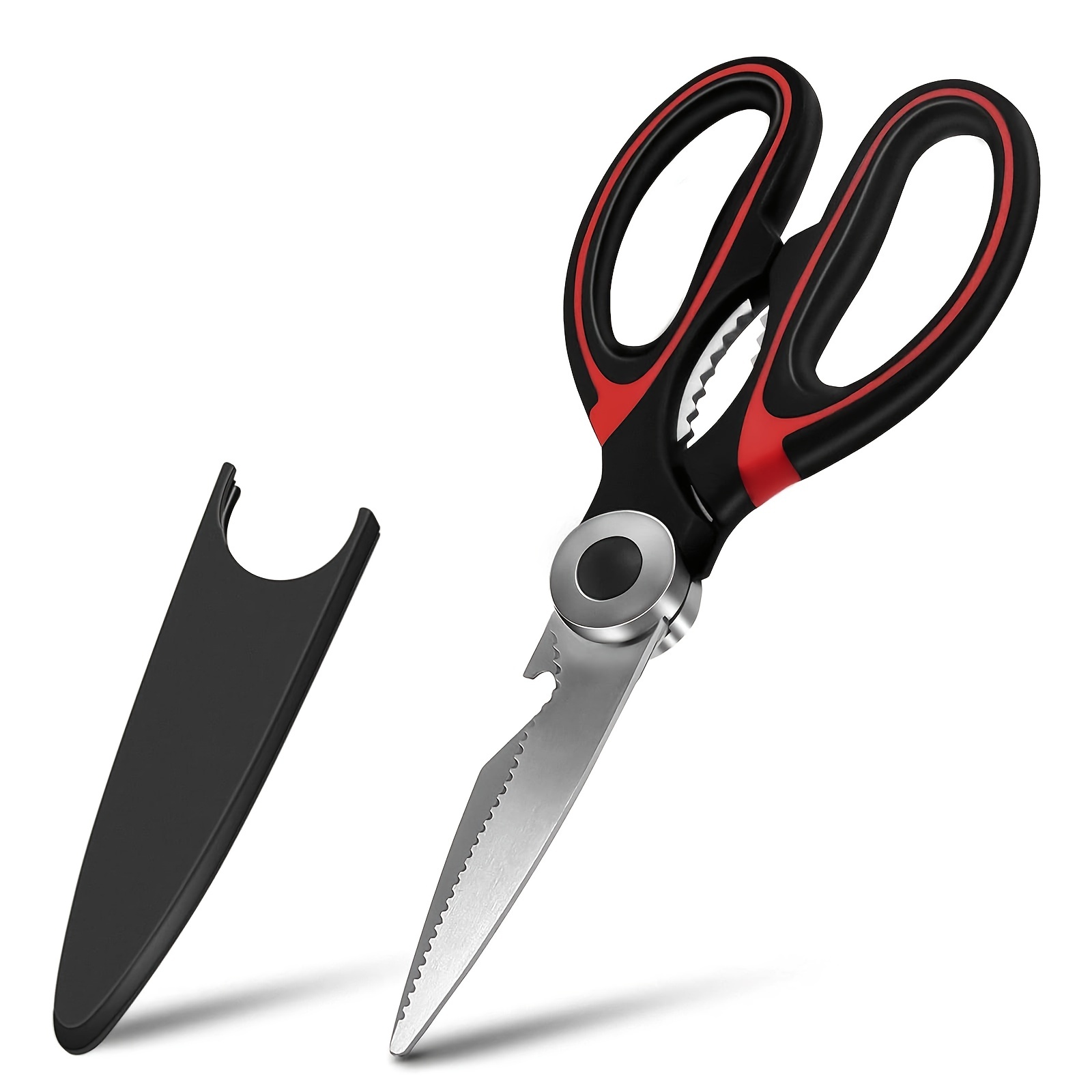1pc Stainless Steel Kitchen Scissors Kitchen Shears Heavy Duty Meat  Scissors Poultry Shears Dishwasher Safe Food Cooking Scissors - Home &  Kitchen - Temu France