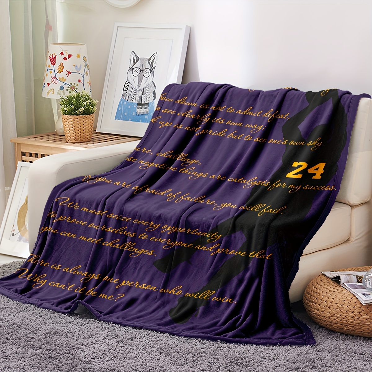 Kobe discount throw blanket