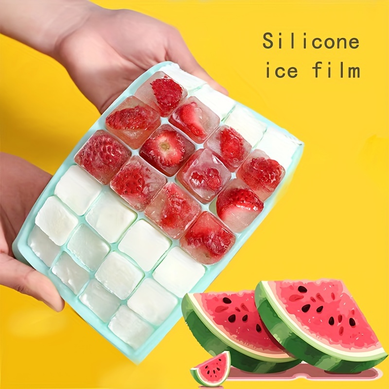 Silicone Ice Cubes Frozen Mini Food Grade Ice Tray Silicone - Temu