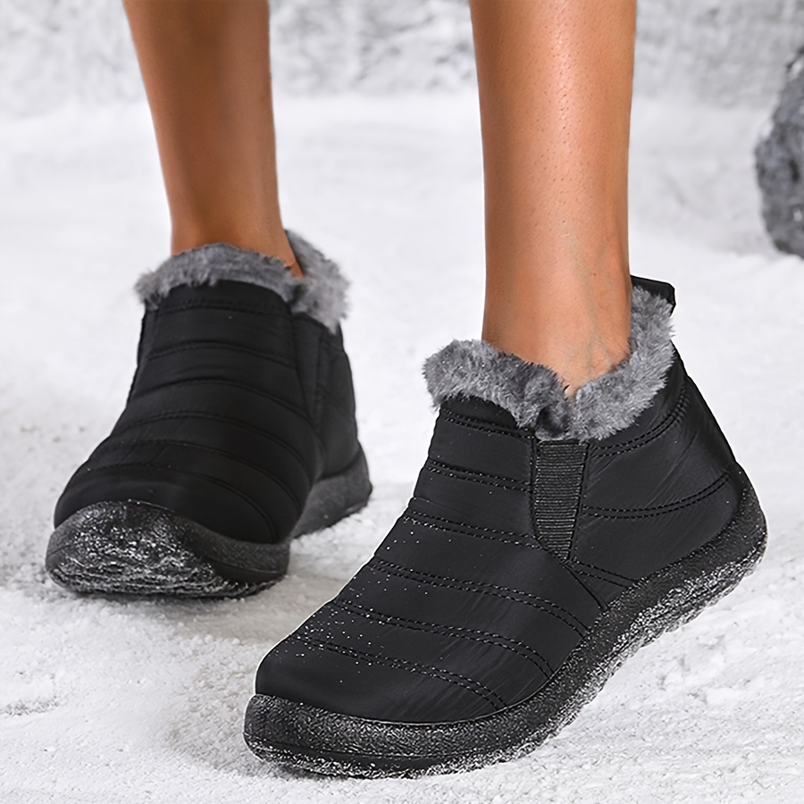 Sneakers Neve Calde E Moda Donna Comode Scarpe Esterno Medie - Temu Italy