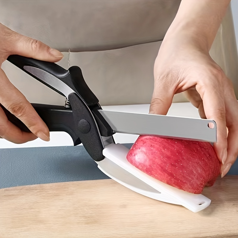 Clever Cutter 2-in-1 Knife & Cutting Board, Kitchen Food Chopper