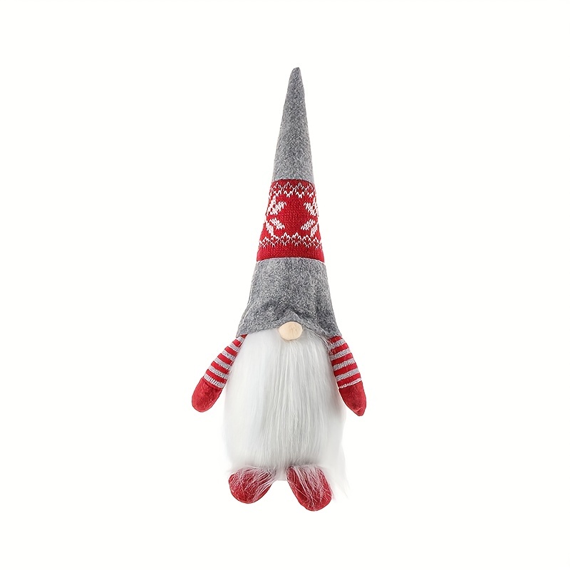 Xmas Faceless Old Man Plush Doll - Christmas Gift & Decoration