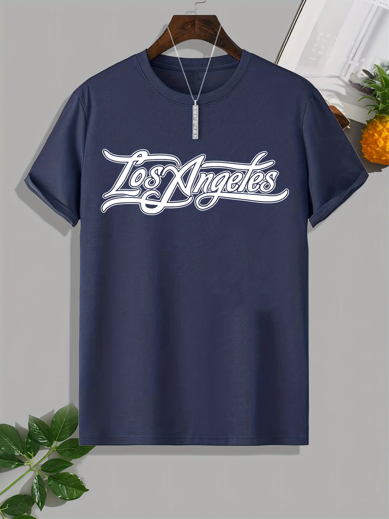 Los Angeles Apparel | Shirt for Men in Navy, Size XL