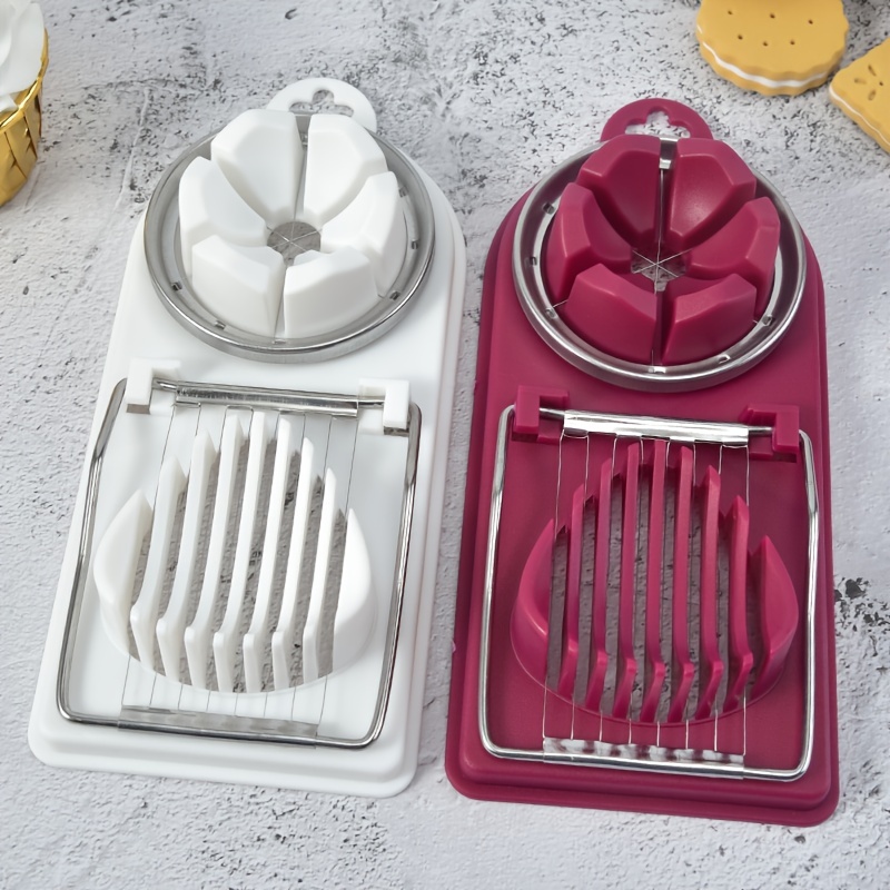 Best Utensils Stainless Steel Egg Slicer Wedger Cutter, Divides