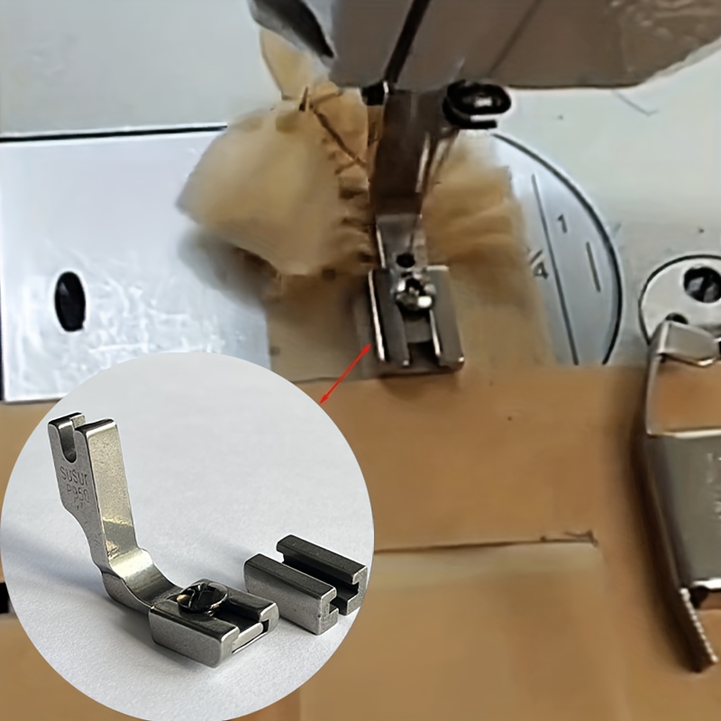 Guía de costura magnética multifuncional para máquina de coser, guía Hemmer  para Lockstich industrial o máquina de coser de pie para caminar, guía de