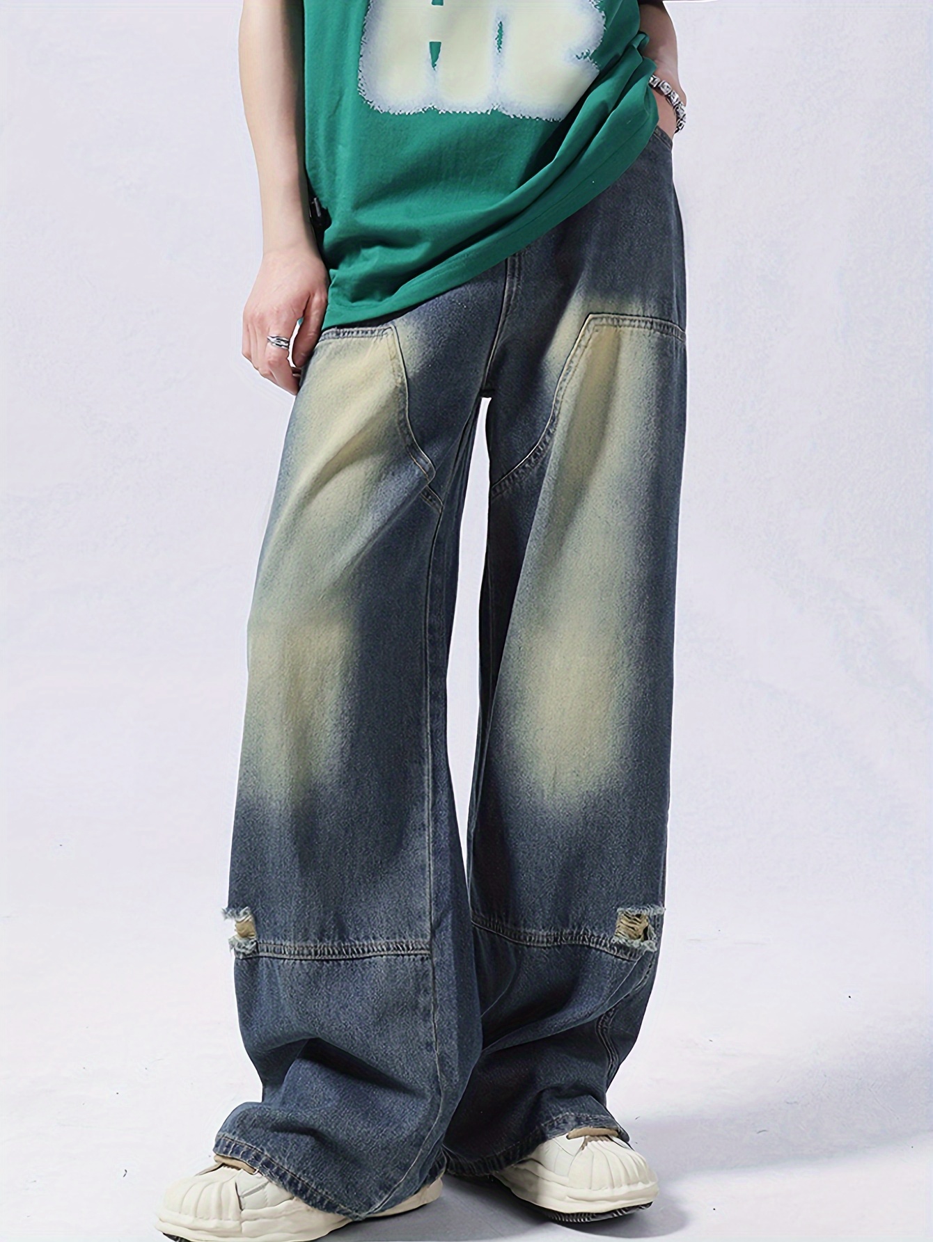  OCHENTA - Pantalones de trabajo para mujer, con múltiples  bolsillos, estilo informal, de algodón y pierna recta., Boyfriend : Ropa,  Zapatos y Joyería