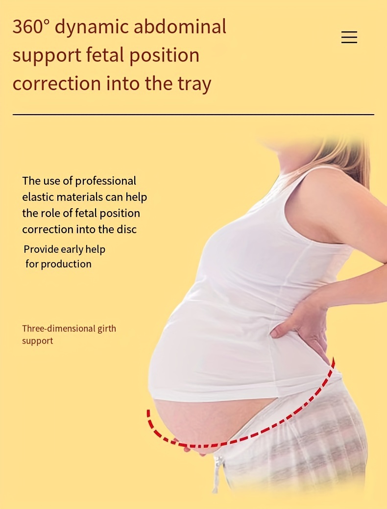 Pregnant Women's Belly Band Waist And Back Pain Support Belt Temu