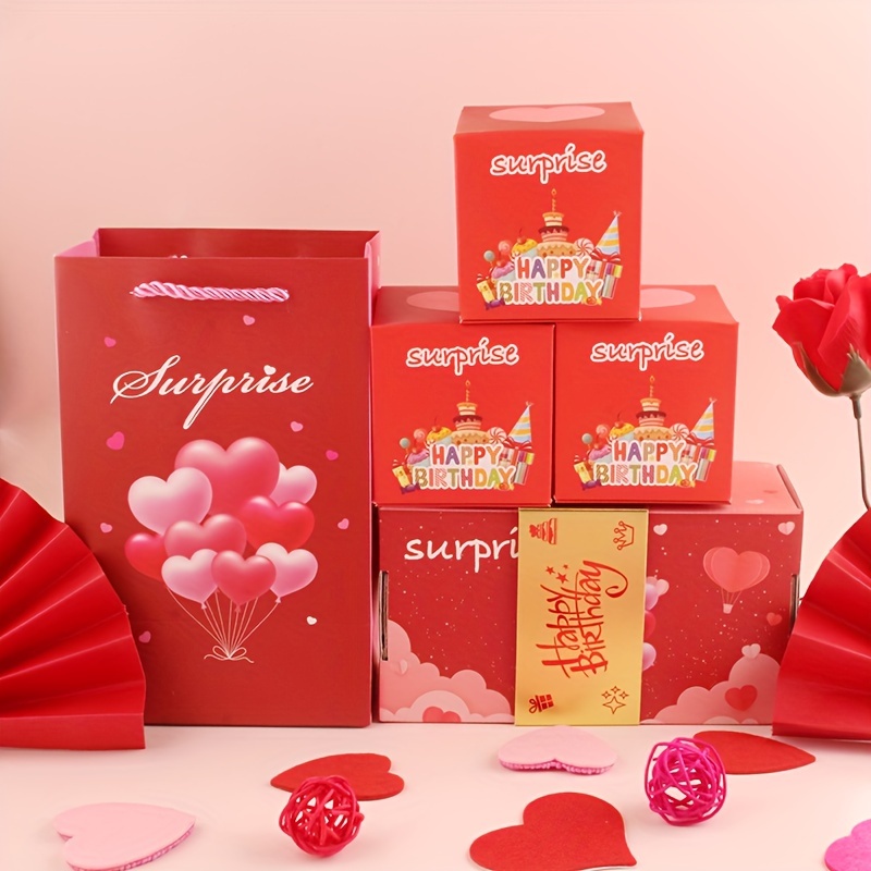 Surprise Explosion Gift Box Multi layer Surprise Box - Temu