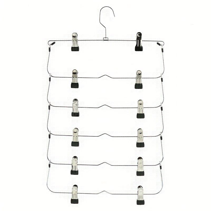 Layered skirt outlet hangers