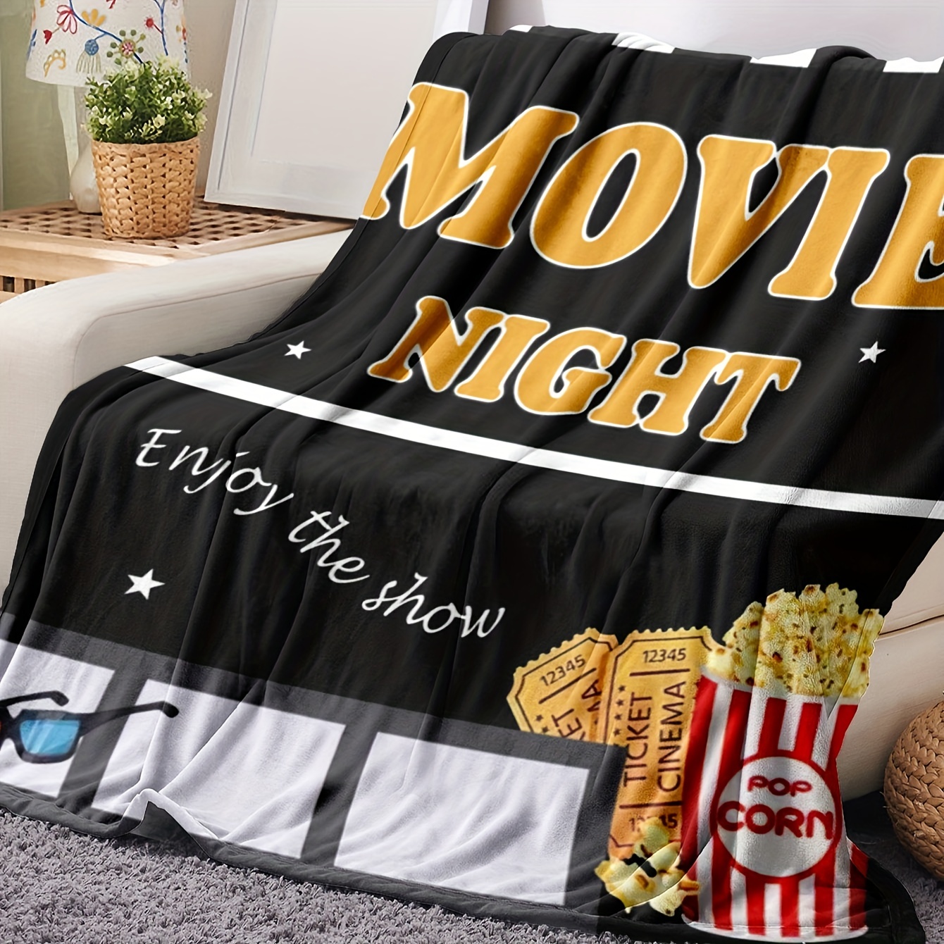 Movie Night Theme Party Decorations, Movie Theme Birthday Party