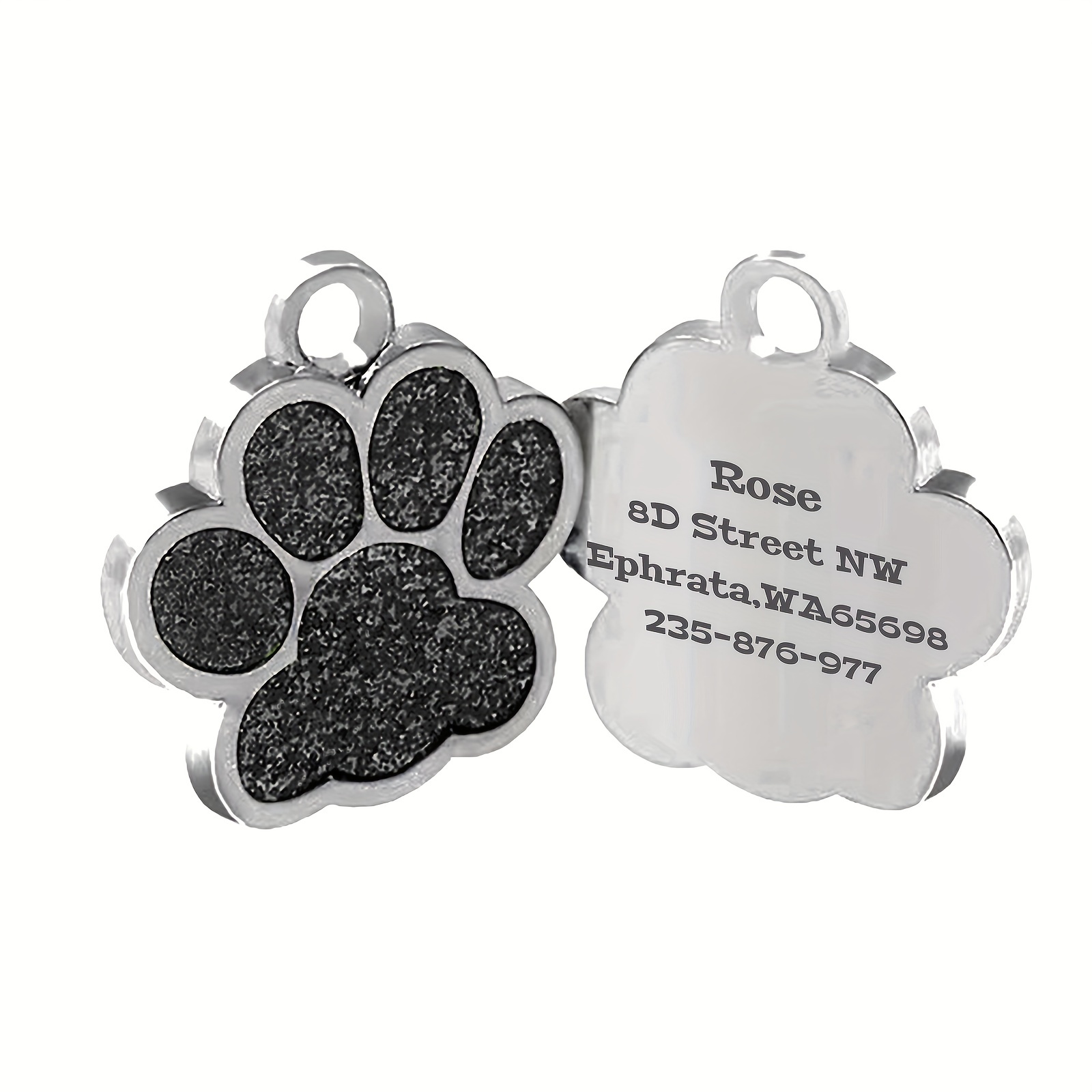 Large pet id store tags