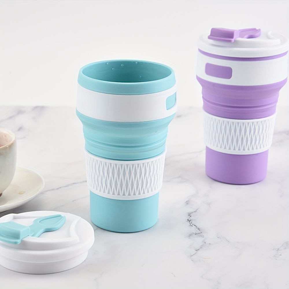 Portable Silicone Coffee Cup for Outdoor Camping and Picnic