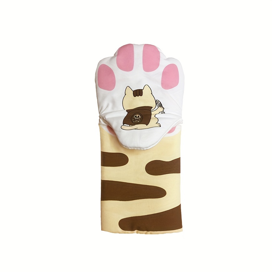 Cute Cartoon Design Oven Mitts Heat Resistant Cooking Gloves