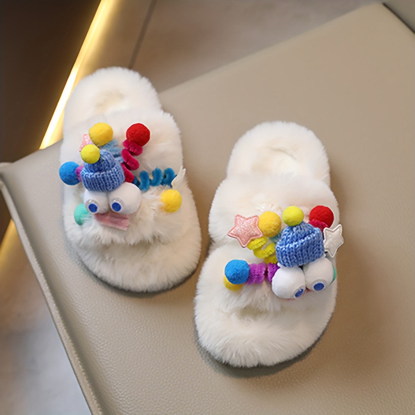 Plush slippers for online toddlers