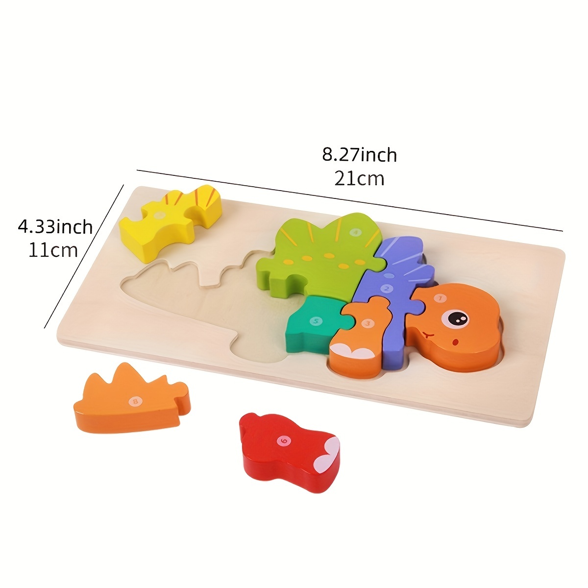 Wooden dinosaur 3D puzzle number alphabet jigsaw dinosaur animal puzzle  educational toy for children boy logic