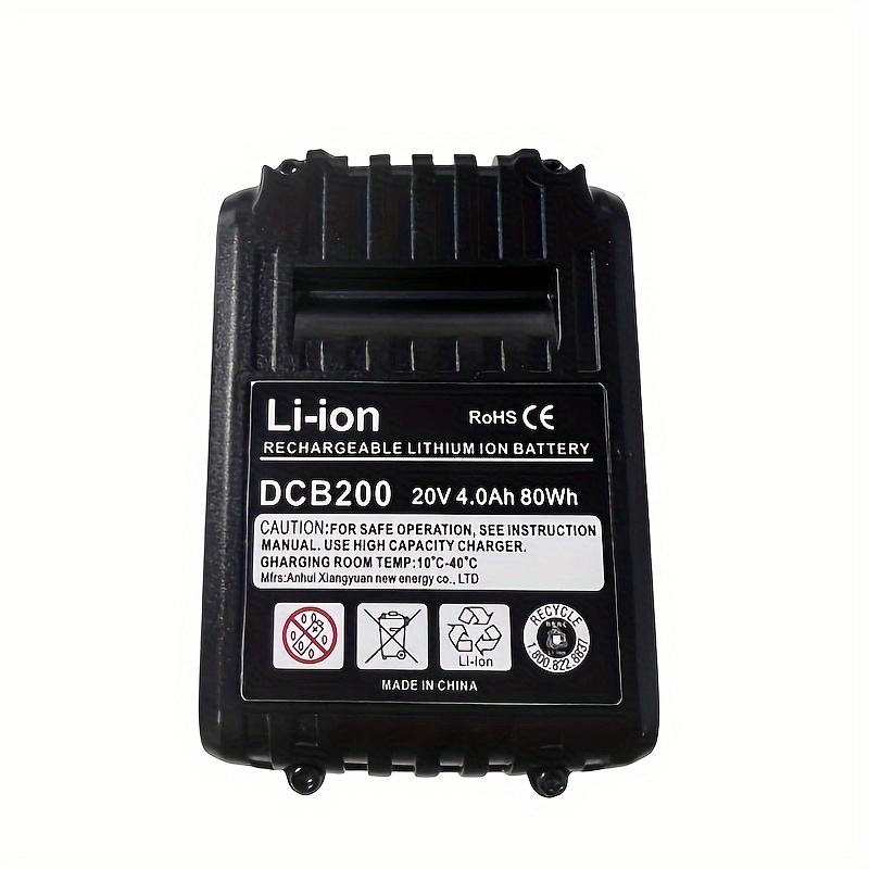 4.0ah Battery 20v Lithium ion Battery Dcb200 Electric - Temu
